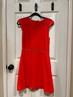 Sandro Paris Gorgeous Red Dress - Size 2